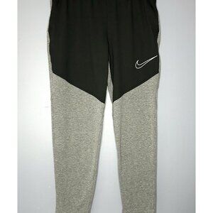 Nike Therma-FIT Sweatpants Mens Large Black Gray Joggers Zip Pockets DD2108-010